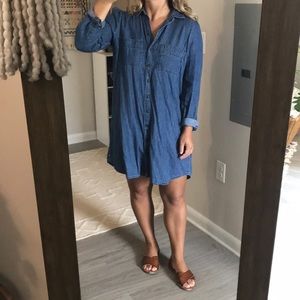Madewell Chambray Dress